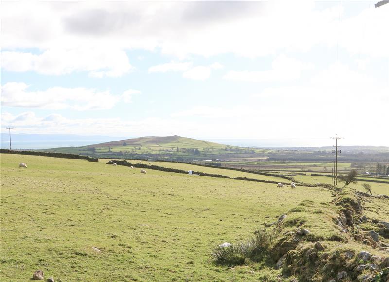 Rural landscape at Nyth Y Bioden (Magpies Nest), Llanaelhaearn near Trefor