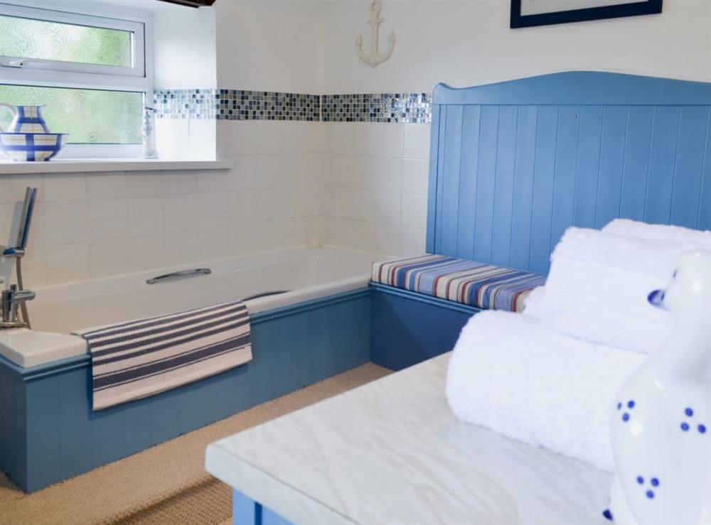 Bathroom at Oak Apple Cottage in Upottery, near Honiton, Devon