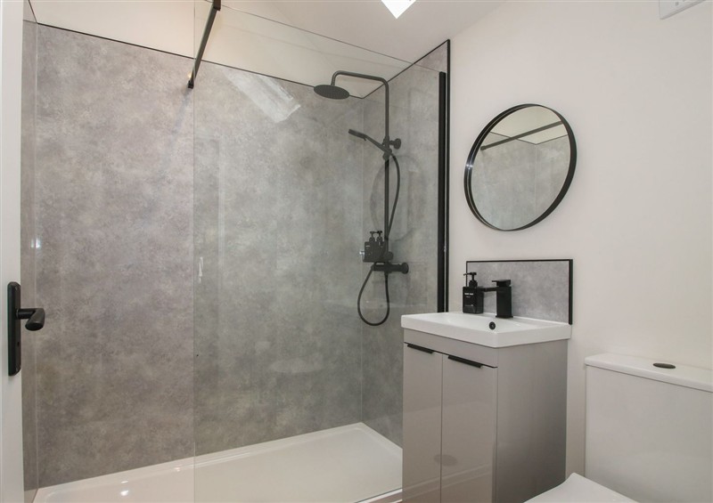 The bathroom at Oak Barn, Northwood near Wem