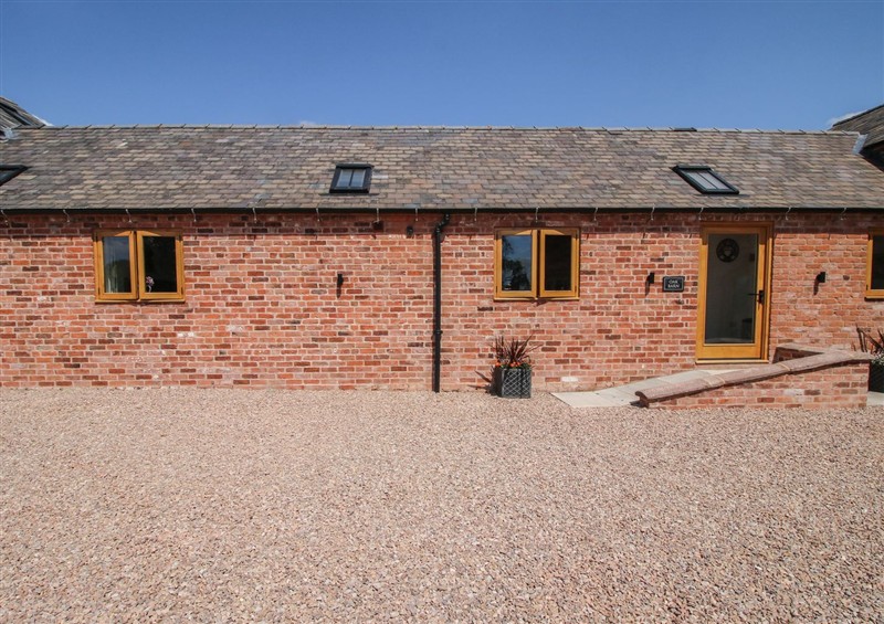 The setting (photo 2) at Oak Barn, Northwood near Wem