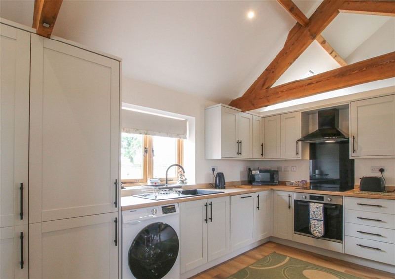 This is the kitchen at Oak Barn, Northwood near Wem