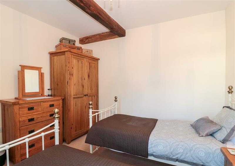 One of the bedrooms at Oak Barn, Watchet