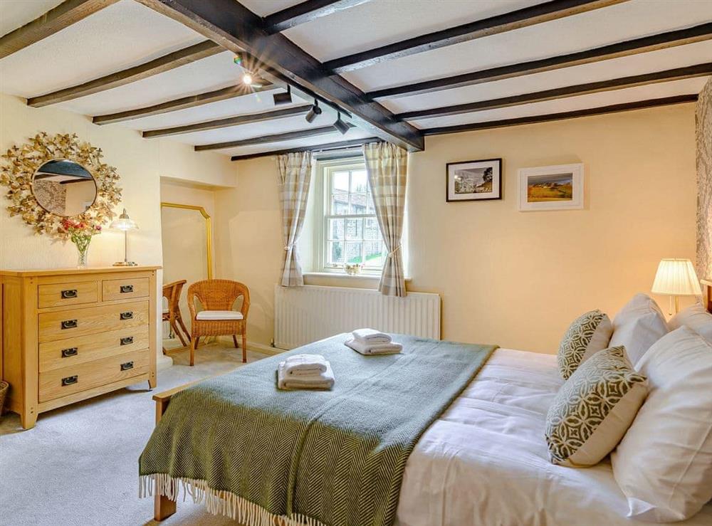 Double bedroom at Oak Cottage in Bewerley, near Pateley Bridge, North Yorkshire