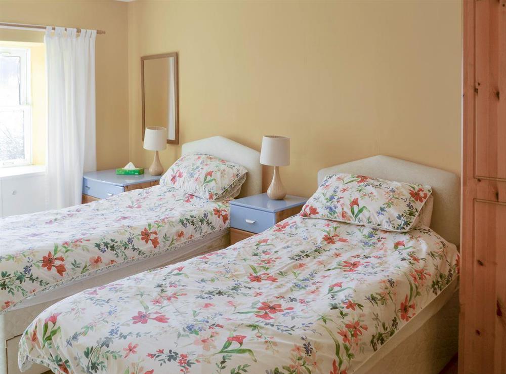 Comfortable twin bedroom at Oak Cottage in Byrness Village, near Otterburn, Tyne And Wear