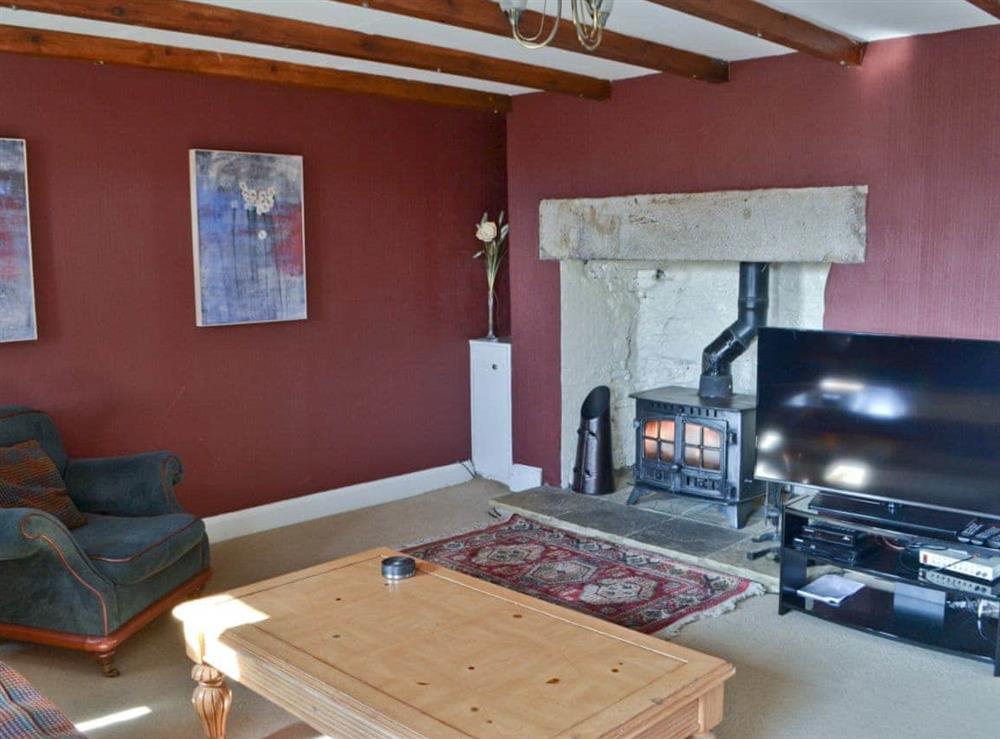 Living room at Oak Cottage in Byrness Village, near Otterburn, Tyne And Wear