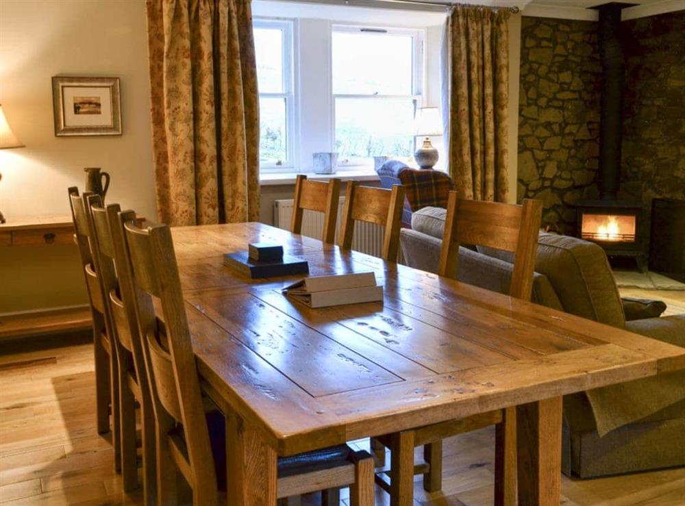 Living room/dining room (photo 2) at Oak Cottage in Crawfordjohn, Nr Biggar, S. Lanarkshire., Great Britain