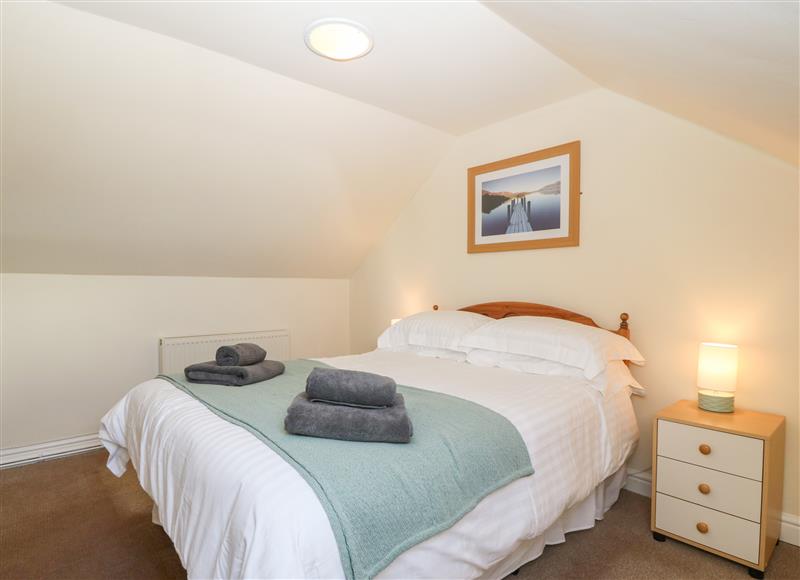 One of the 3 bedrooms at Oak Cottage, Dinas Dinlle near Caernarfon