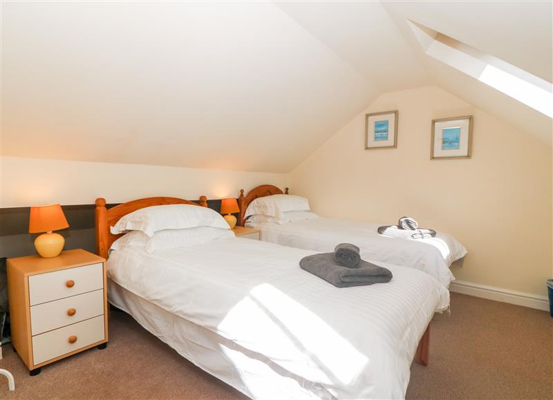 This is a bedroom at Oak Cottage, Dinas Dinlle near Caernarfon