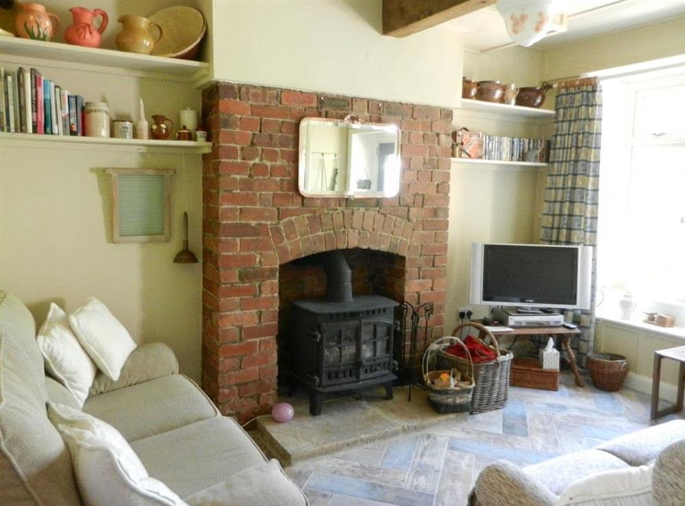 Living room at Oak Cottage in Kettlewell, North Yorkshire