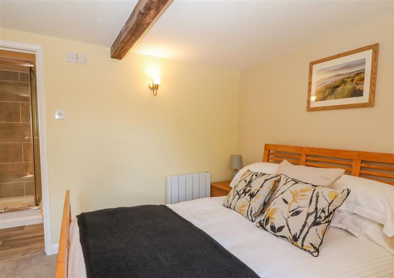 One of the 3 bedrooms at Oak Cottage, North Molton