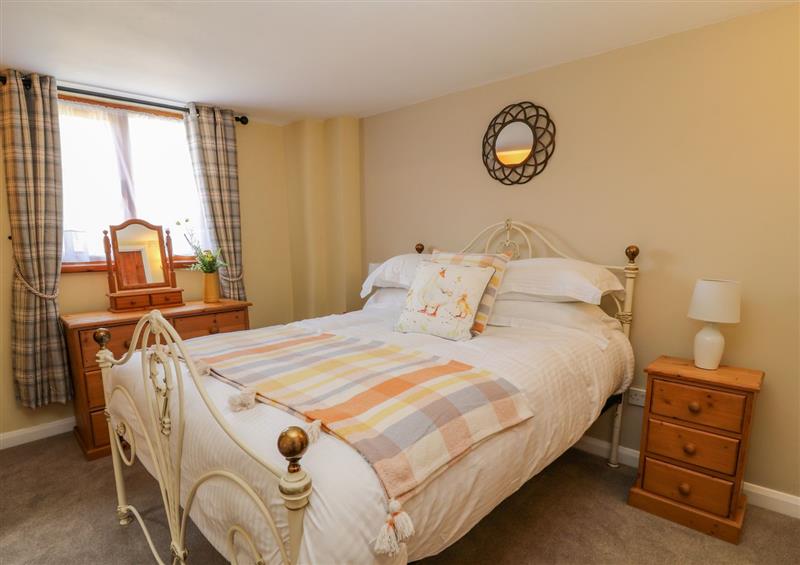 One of the bedrooms at Oak Cottage, North Molton