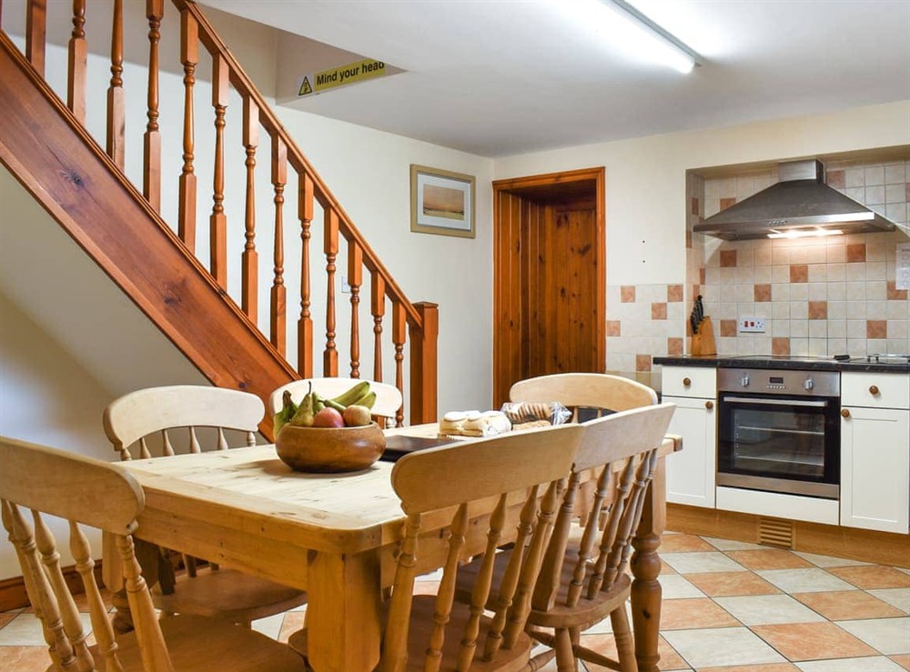 Kitchen/diner at Oak Cottage in Sneaton, near Whitby, North Yorkshire