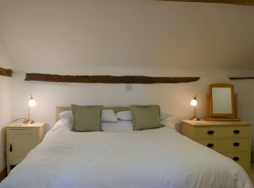 Double bedroom at Oak Cottage in Trefonen, near Oswestry, Shropshire