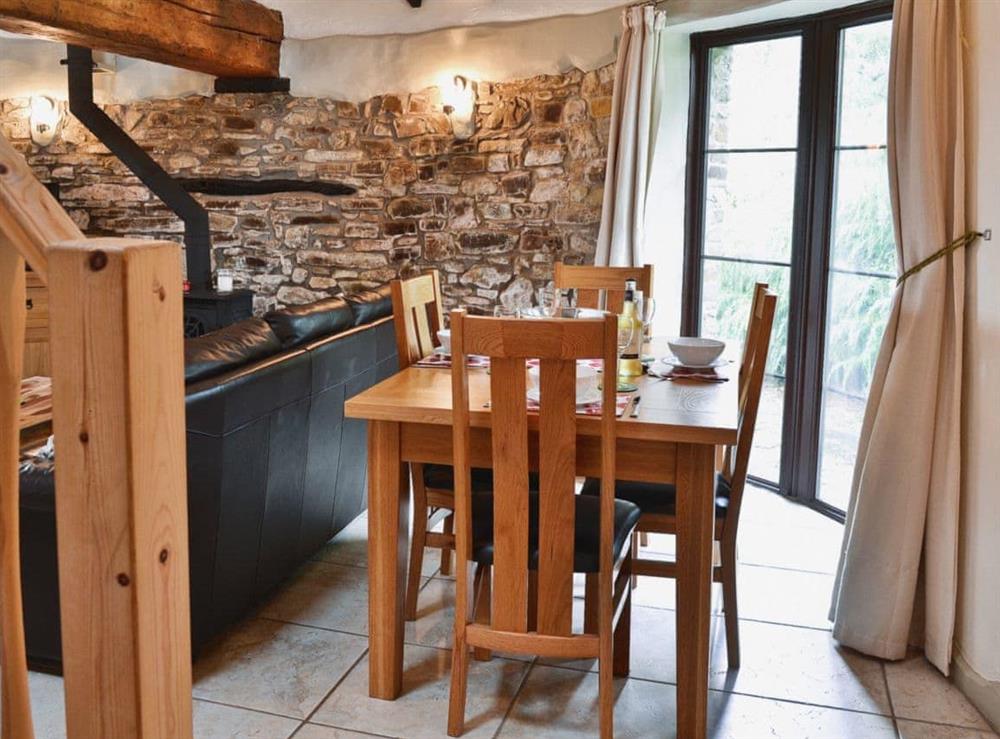 Dining Area at Oak Cottage in Woolsery, near Bideford, Devon