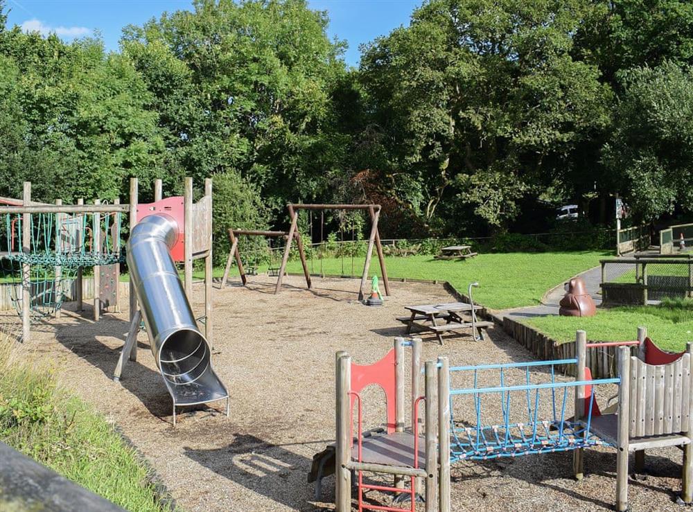 Children’s play area (photo 2) at Oak Haven in Cenarth, near Newcastle Emlyn, Carmarthenshire, Dyfed