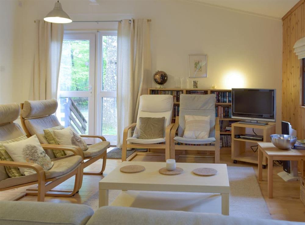 Living area (photo 2) at Oak Haven in Cenarth, near Newcastle Emlyn, Carmarthenshire, Dyfed