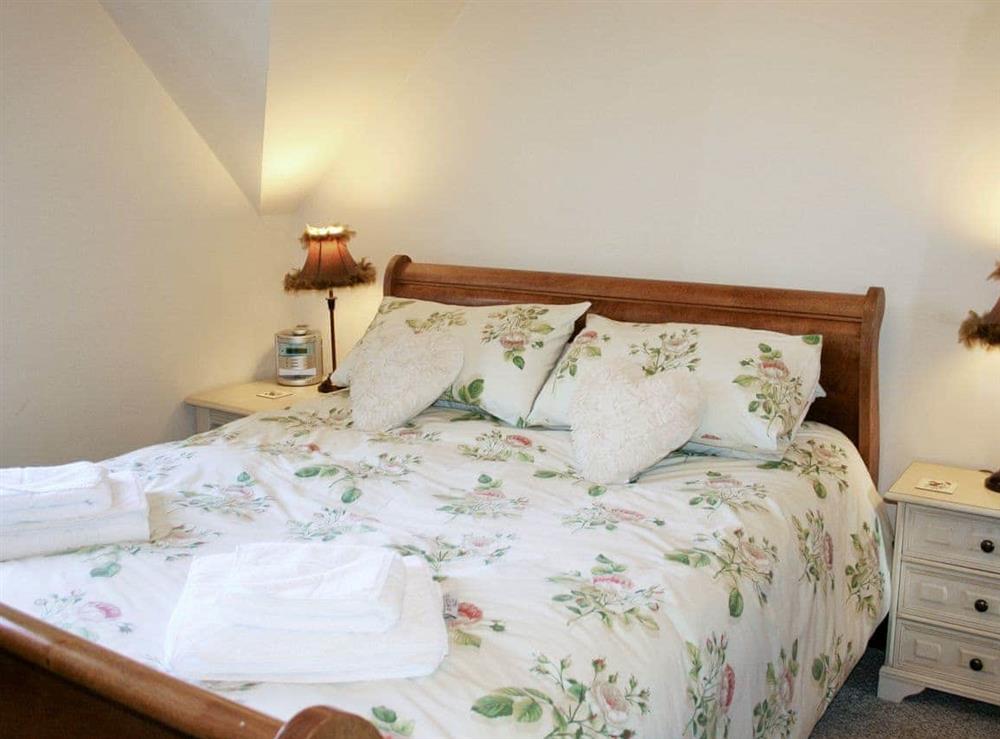 Relaxing second floor double bedroom at Oak Lea in Keswick, Cumbria
