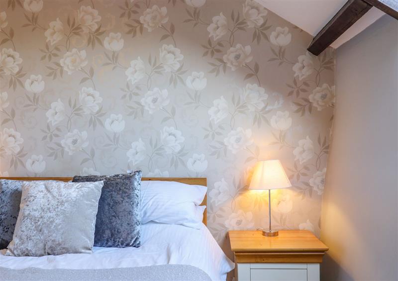One of the bedrooms at Oak Leaves Cottage, Teigngrace near Newton Abbot