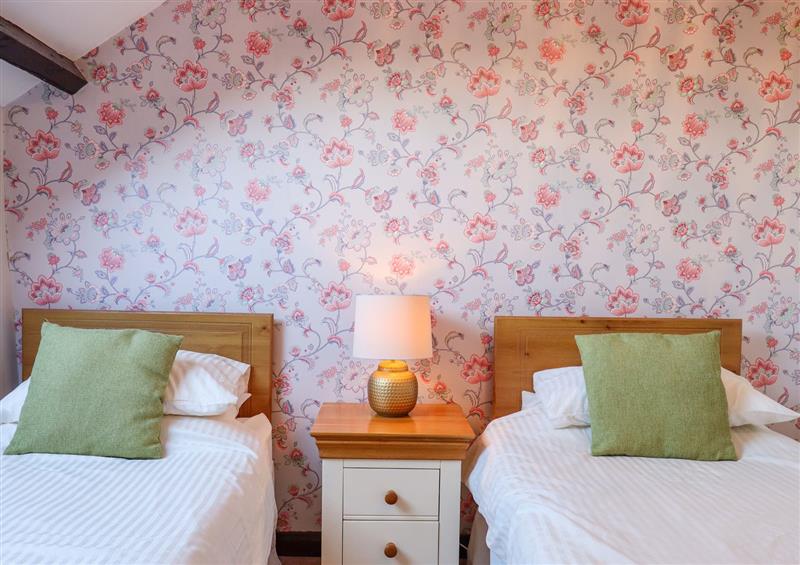 This is a bedroom at Oak Leaves Cottage, Teigngrace near Newton Abbot