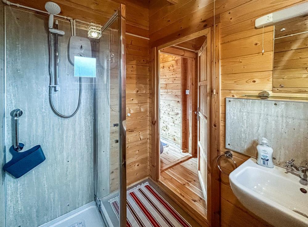 Shower room at Oak Lodge in Berrow, Near Malvern Hills, Worcestershire