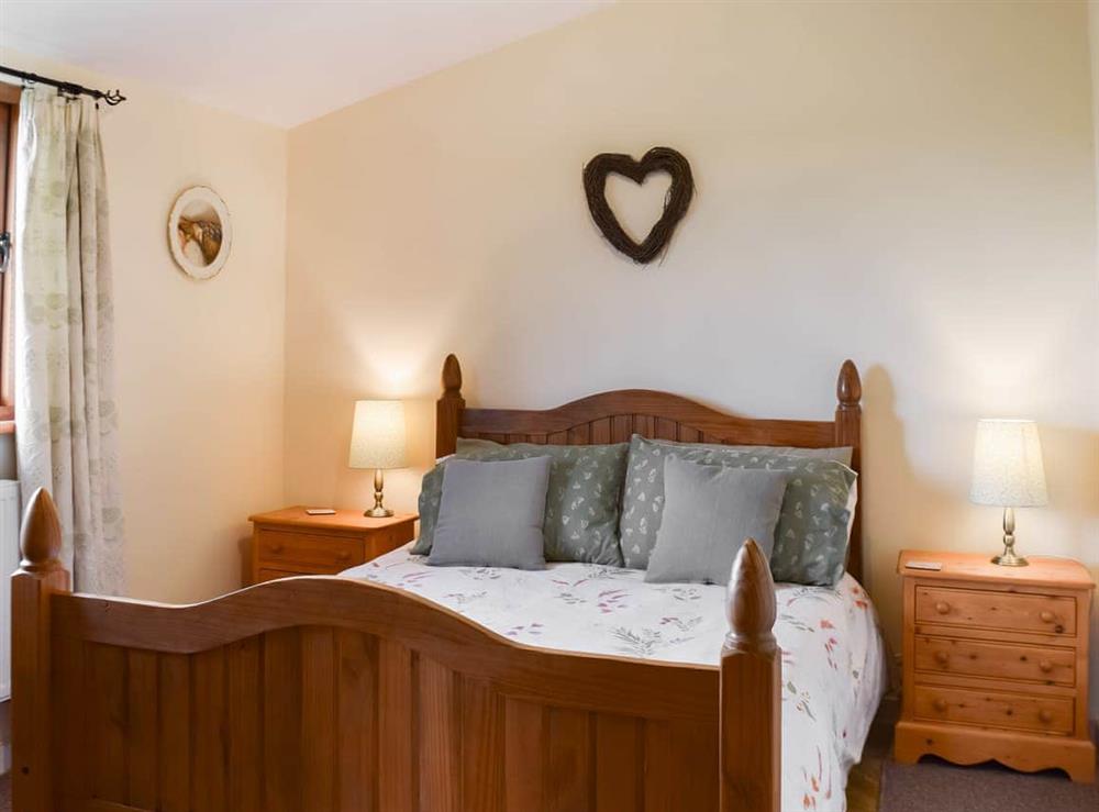 Double bedroom at Oak Lodge in Bosley, near Macclesfield, Cheshire
