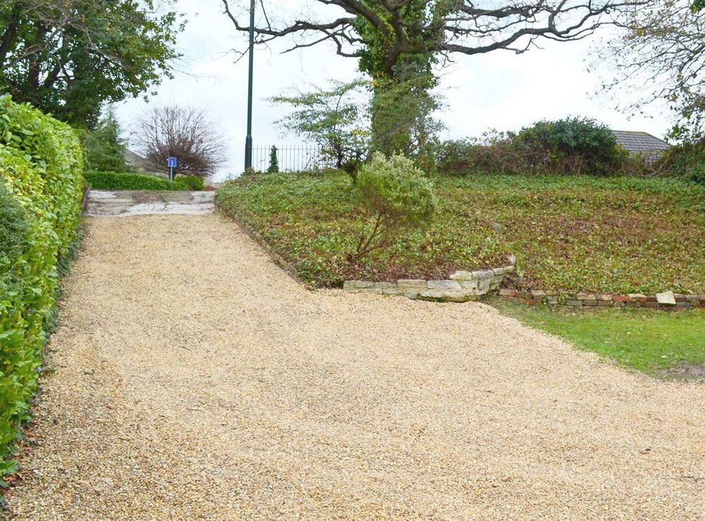 Driveway at Oak Lodge in Bournemouth, Dorset