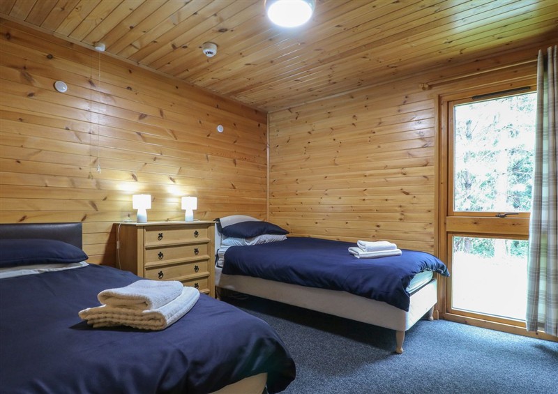 This is a bedroom at Oak Lodge, Rosliston