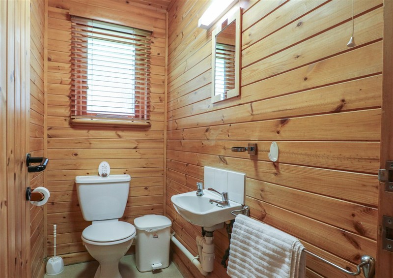 This is the bathroom at Oak Lodge, Rosliston
