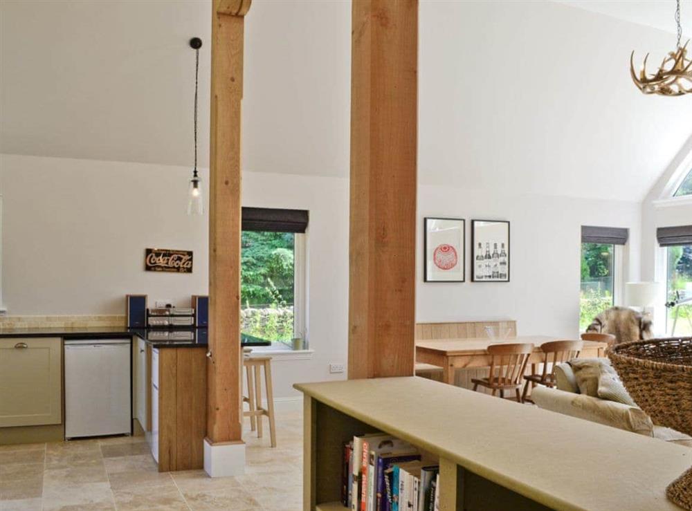 Open plan living/dining room/kitchen (photo 6) at Oak Lodge in St Fillans, near Crieff, Perthshire