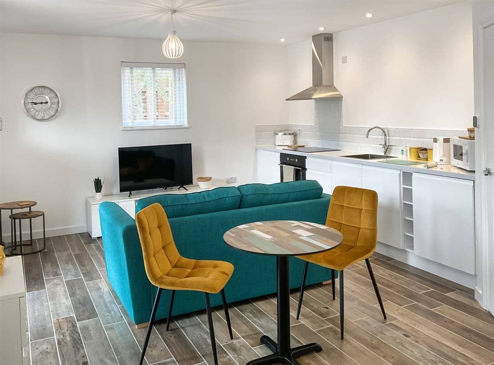 Open plan living space at Oak in Lydney, Forest of dean, Gloucestershire