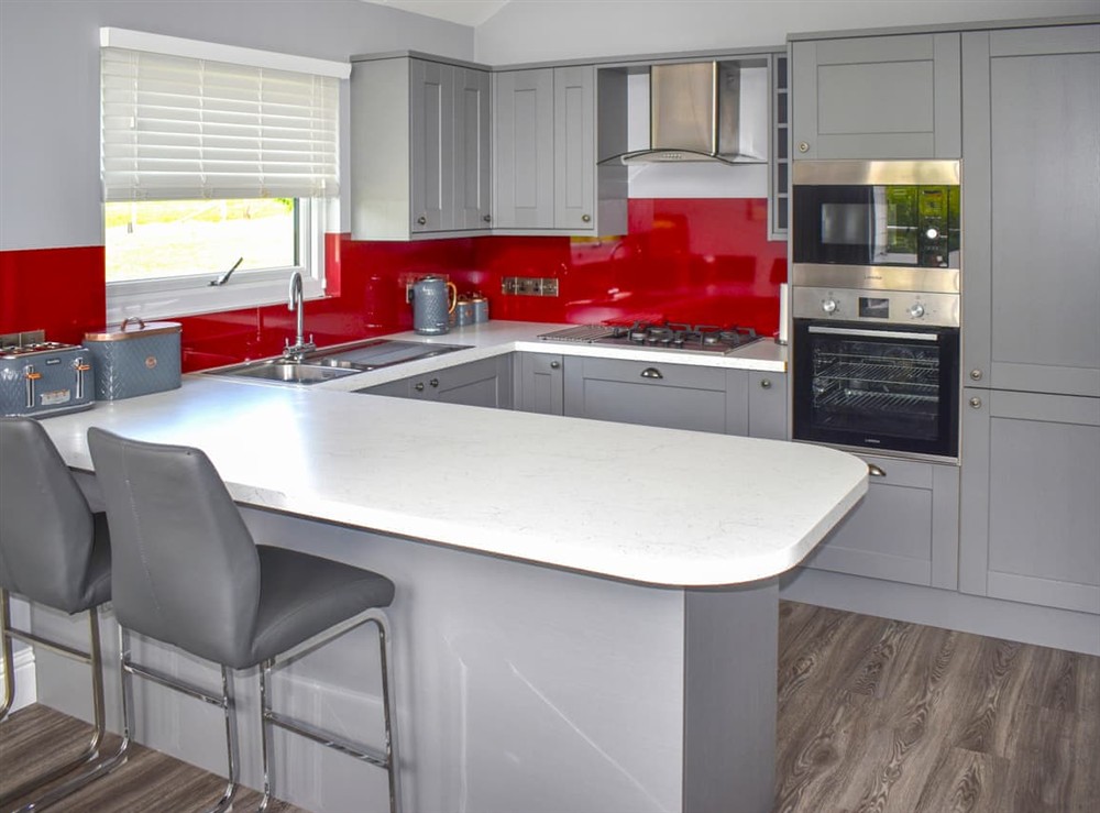 Kitchen at Oak Park One in Tiverton, Devon