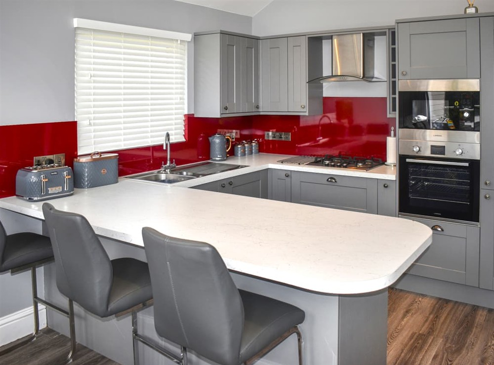 Kitchen at Oak Park Two in Tiverton, Devon