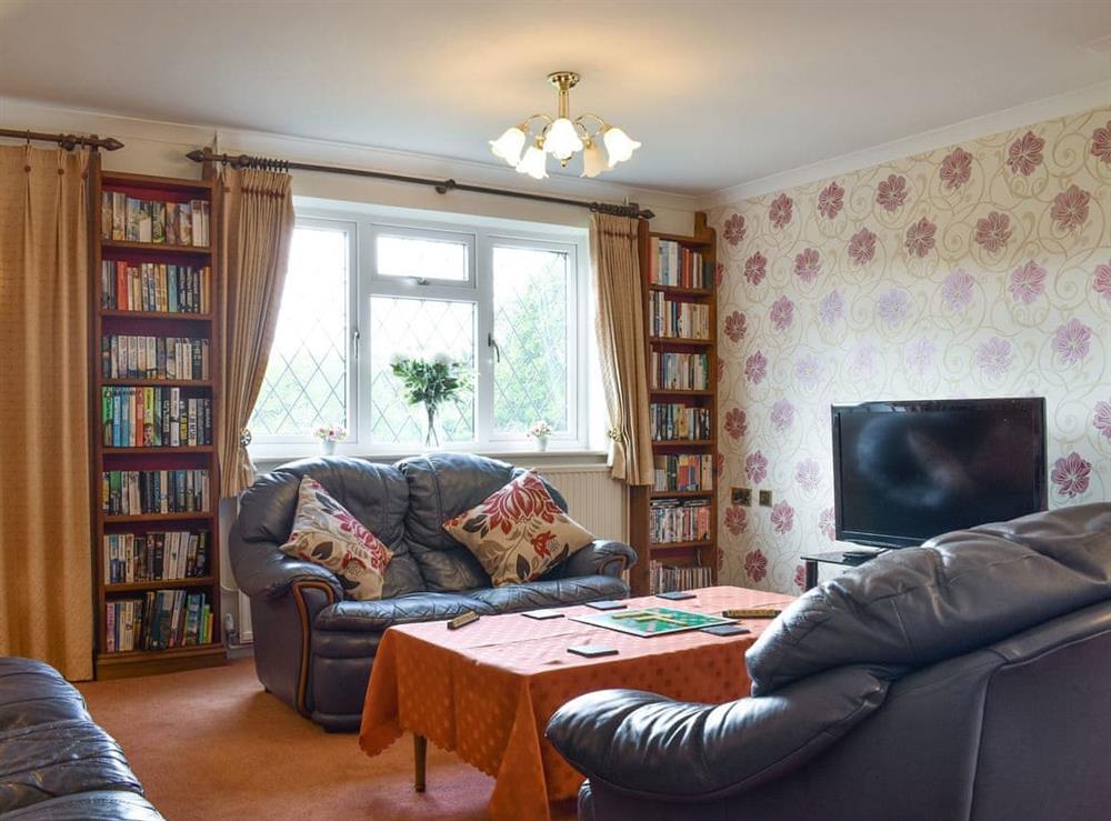 Welcoming living area at Oak Tree Cottage in Drybrook, Gloucestershire
