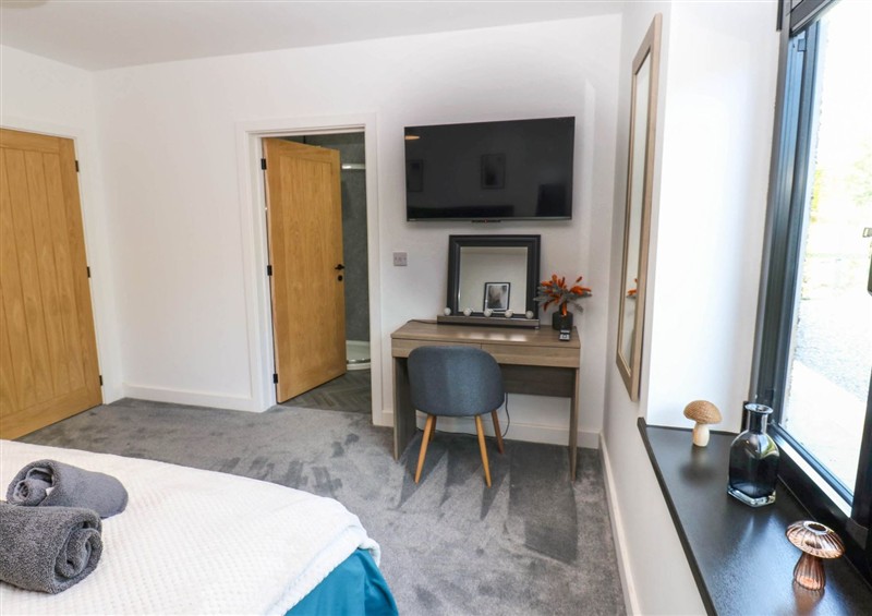 One of the bedrooms at Oak Tree Cottage, Frizington