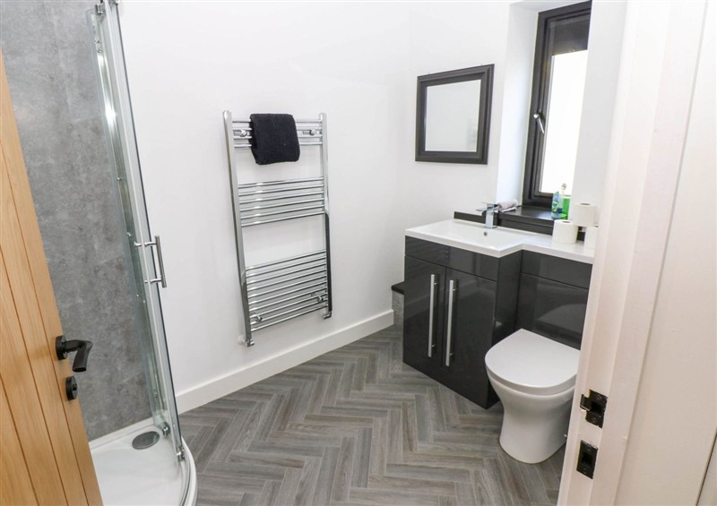 This is the bathroom at Oak Tree Cottage, Frizington