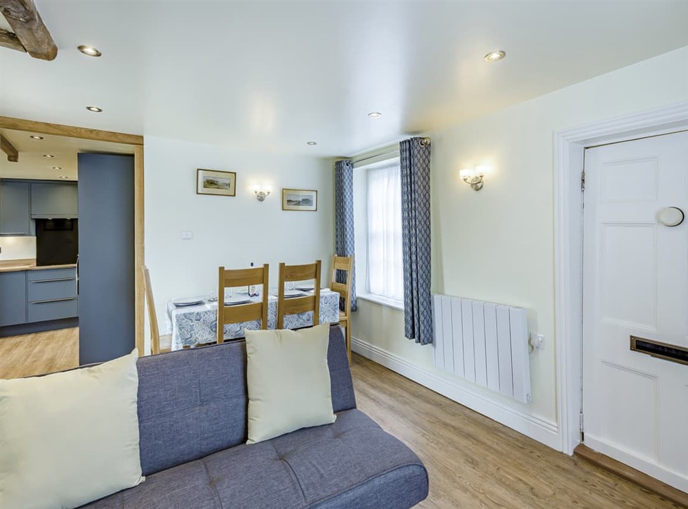 Living area at Oak Tree Cottage in Kirby Le Soken, Essex