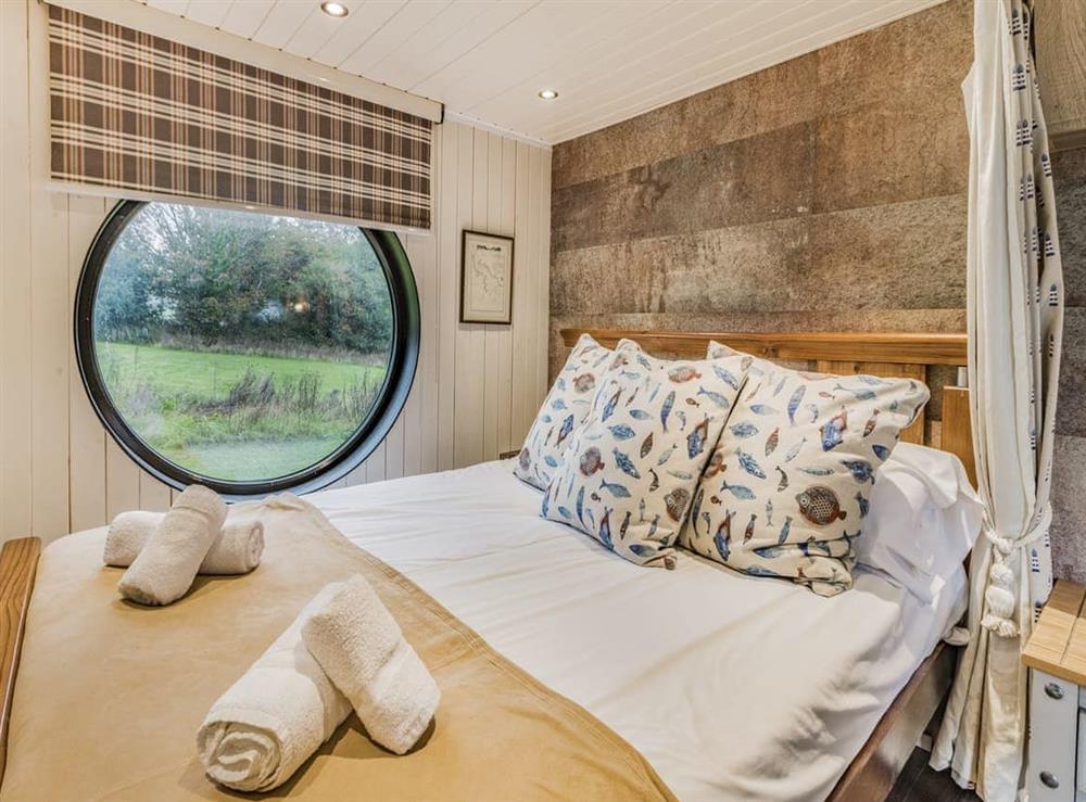 Double bedroom at Oak Tree Lodge in Ash, near Dartmouth, Devon