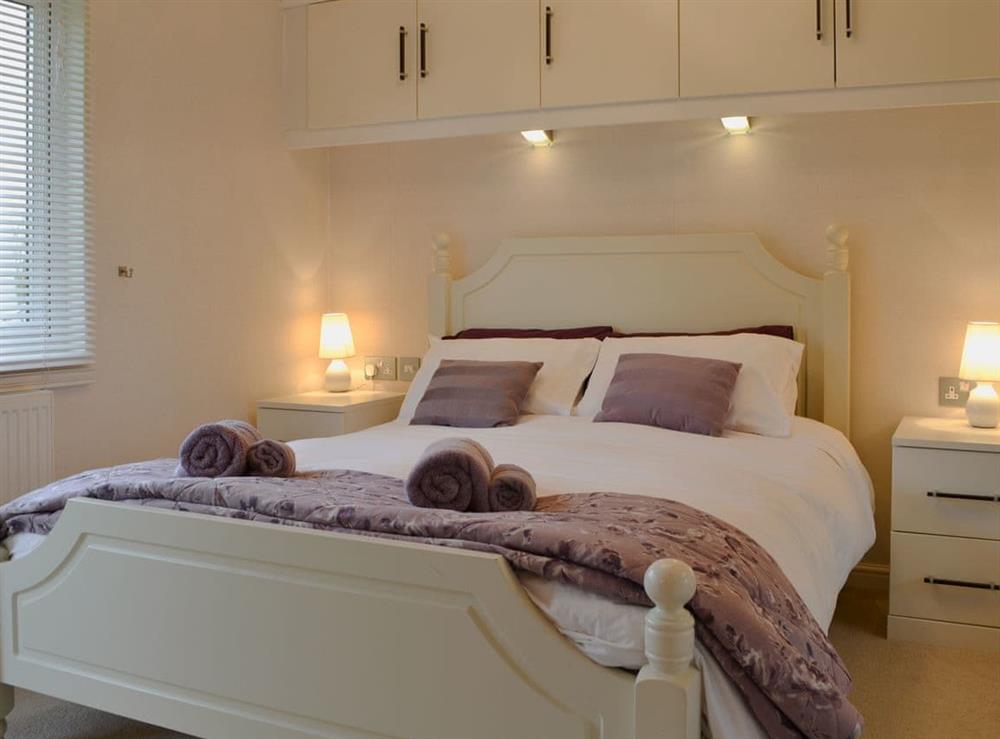 Double bedroom at Oak Tree Lodge in Newton-on-Derwent, Yorkshire, North Yorkshire