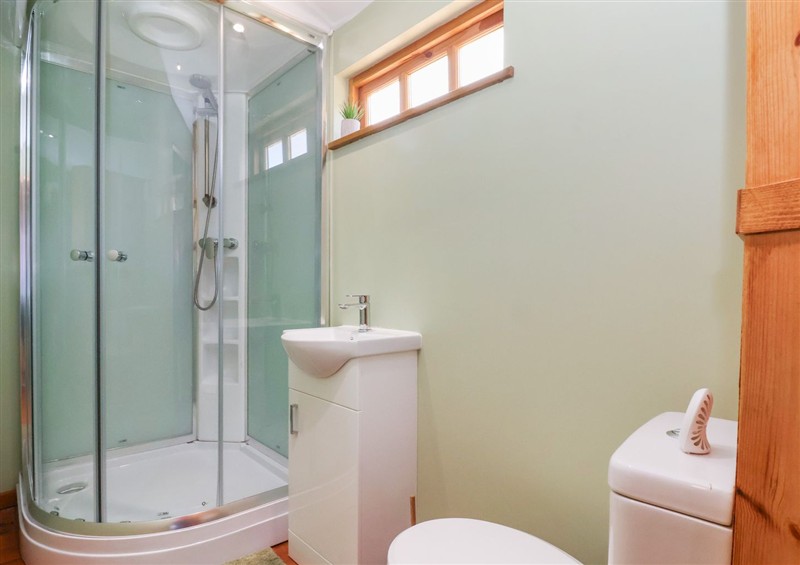 This is the bathroom at Oak Tree Lodge, Strensall