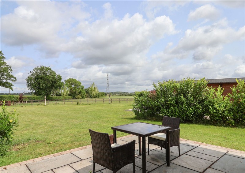 This is the garden at Oak Tree Lodge, Strensall