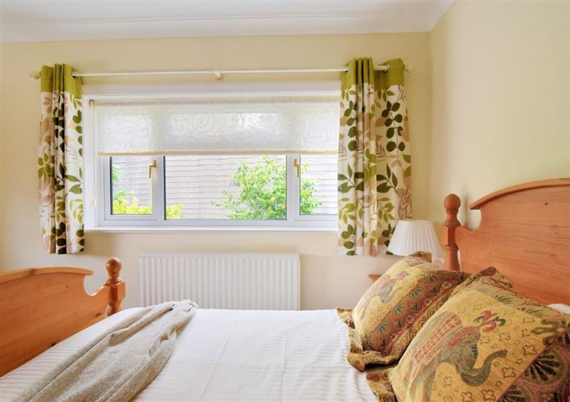 One of the 3 bedrooms at Oak Tree, Lyme Regis