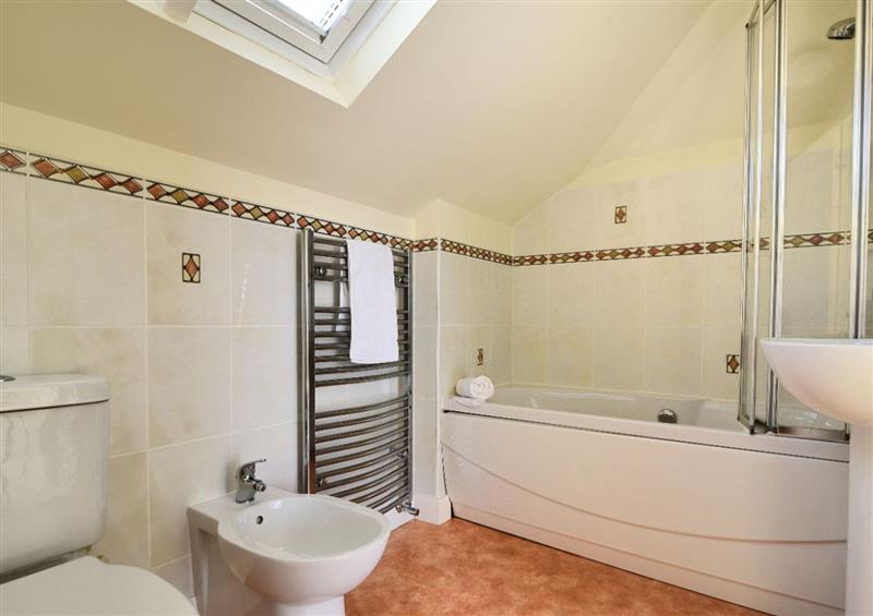 This is the bathroom at Oak Tree, Lyme Regis