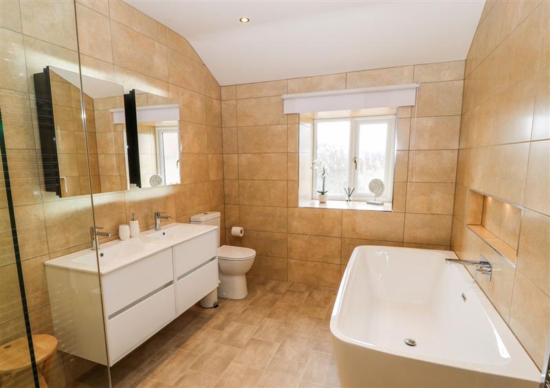This is the bathroom at Oak View Cottage, Spofforth