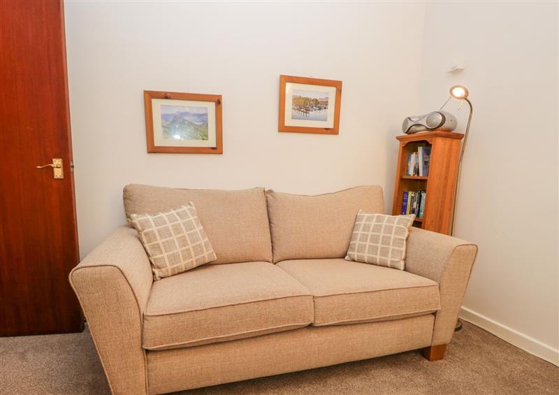 The living room at Oak View, Keswick
