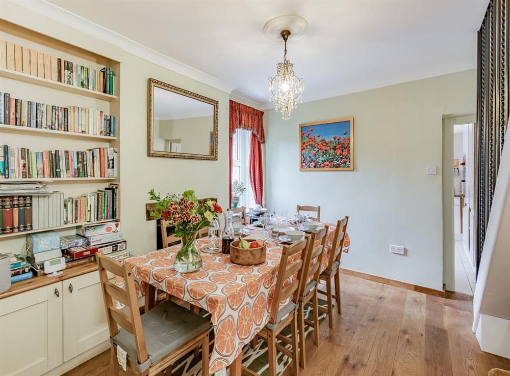 Dining room at Oak Villa in Drybrook Forest of Dean, Gloucestershire