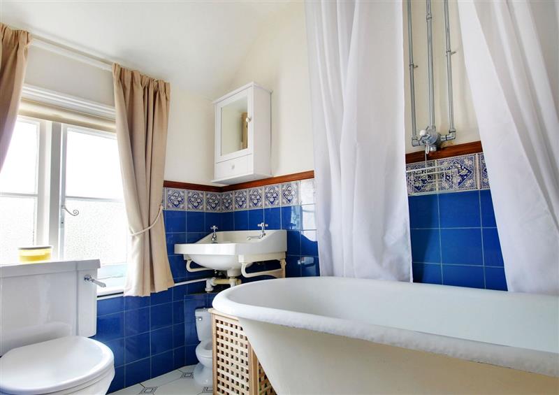 This is the bathroom at Oakapple Cottage, Swan Green near Lyndhurst