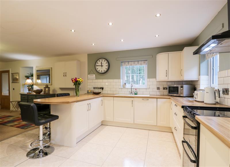 The kitchen at Oakbank, Carrutherstown near Annan