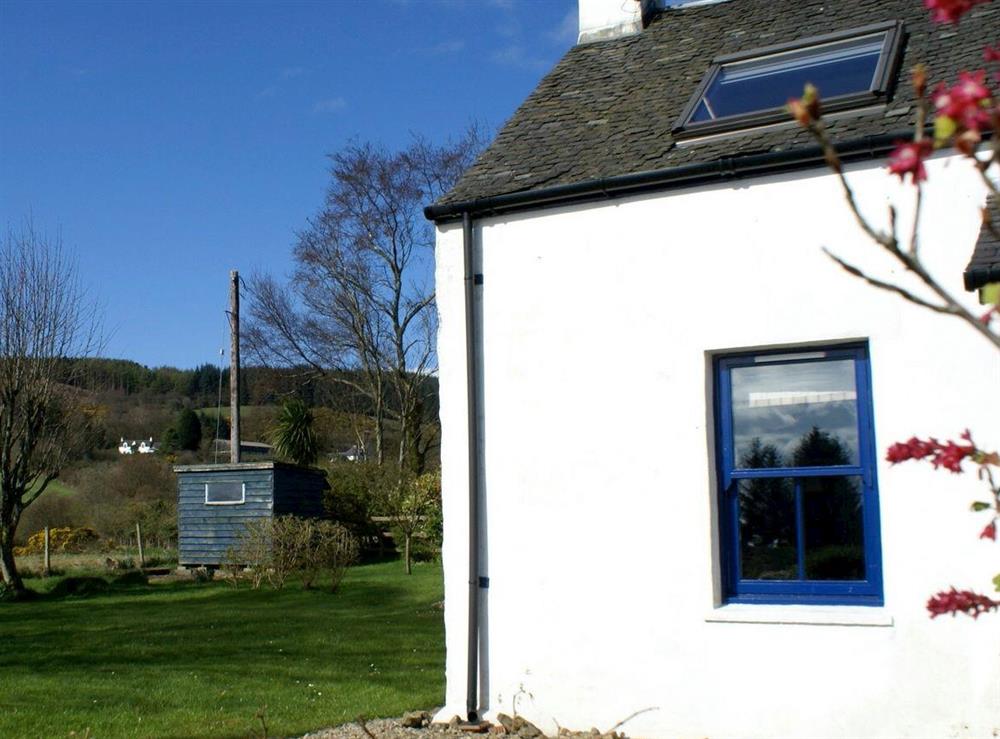 Exterior at Oakbank in Whiting Bay, Isle of Arran, Scotland