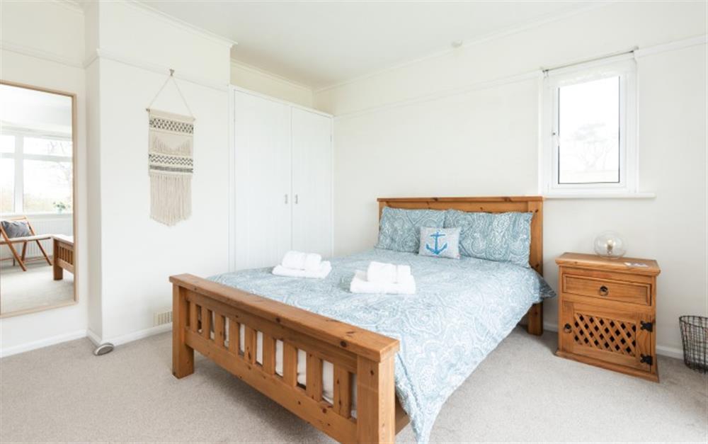 Master double bedroom at Oakdene in Bude