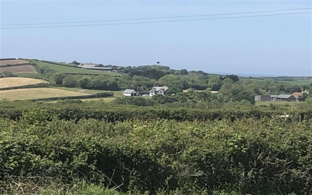 Views from the property at Oakdene in Bude